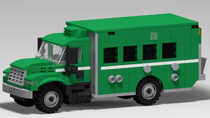 Lego discount forest truck