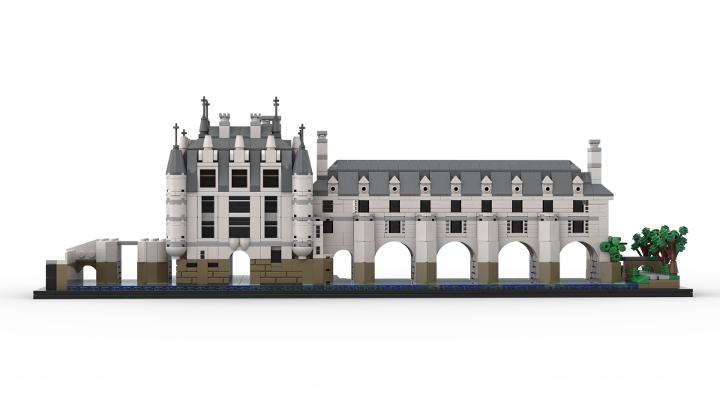 Chateau De Chenonceau From Bricklink Studio