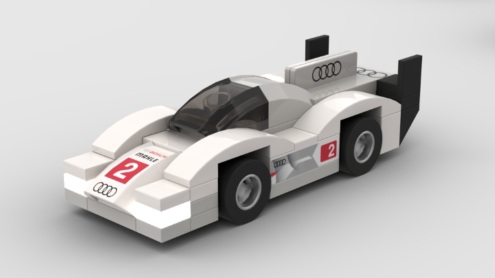 Audi R18 from BrickLink Studio [BrickLink]