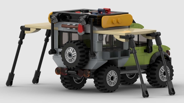 Lego fashion expedition truck