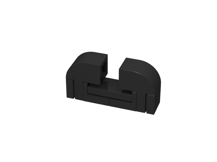 Desert Eagle Rear Iron Sights from BrickLink Studio [BrickLink]