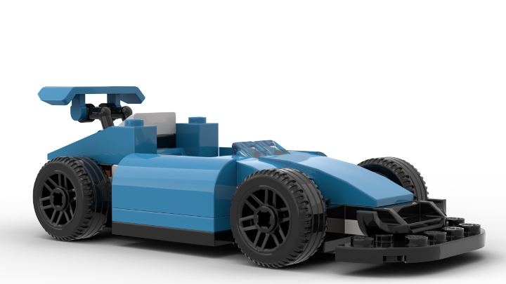 F1 Alternate Build 1 Lego 60285 From BrickLink Studio BrickLink