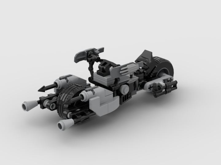 lego tumbler with batpod