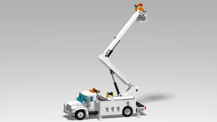 Lego city bucket discount truck