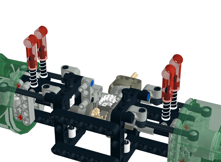 Drive rear axle from BrickLink Studio [BrickLink]