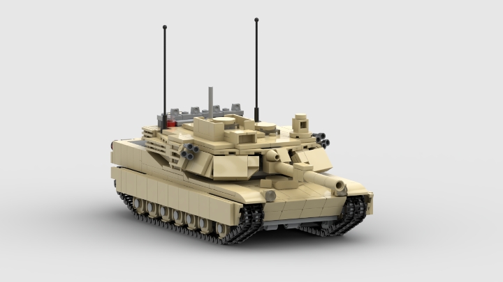 M1 ABRAMS from BrickLink Studio [BrickLink]