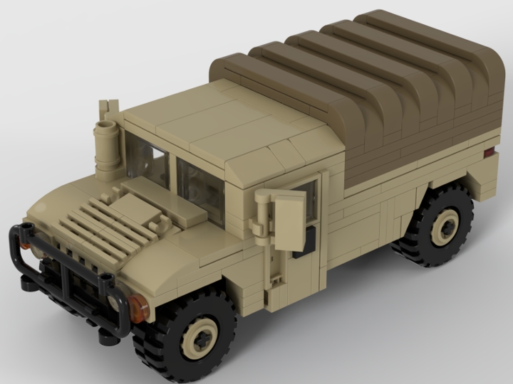 battle brick humvee