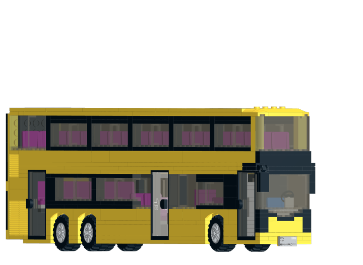 Neu BVG Berlin Bus Doppeldecker Enviro500 Krawattenklammer oder PIN Softemaille