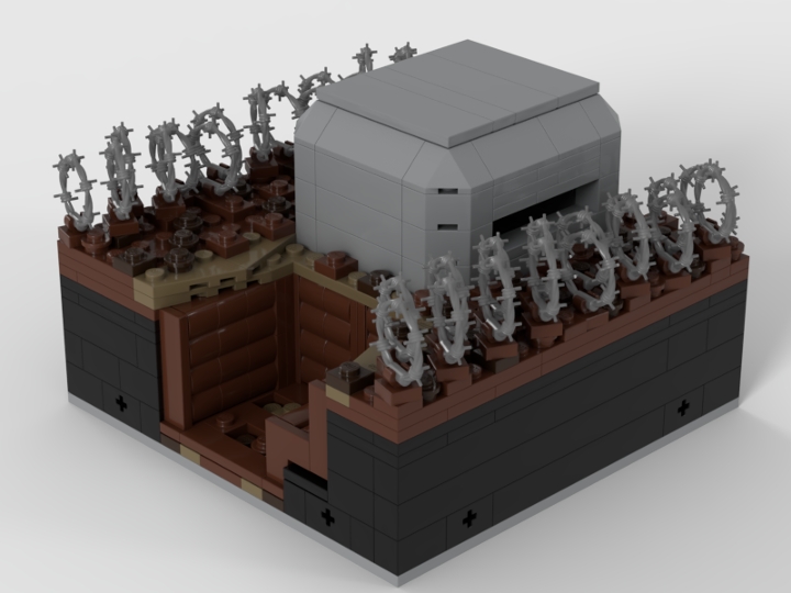 Lego Ww1 Trench Tutorial How To Make Lego WW1 Trenches XLWRR