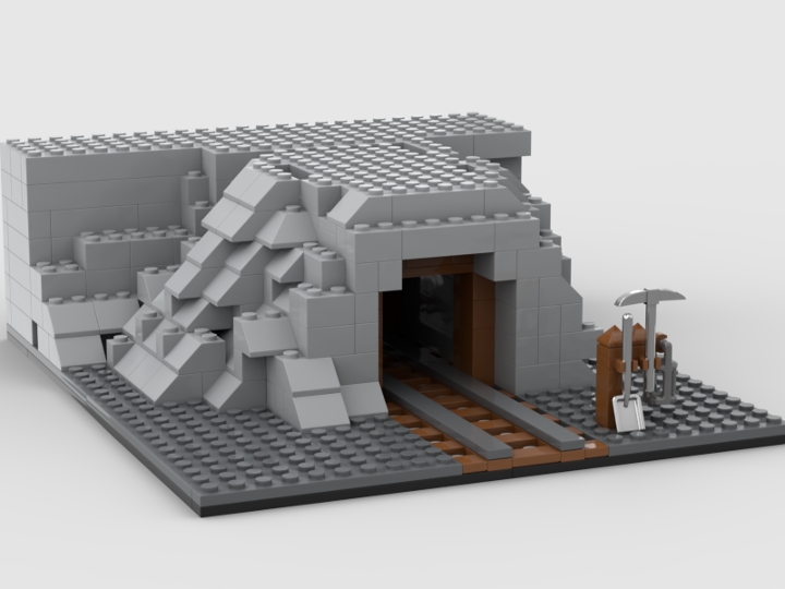 lego mine shaft