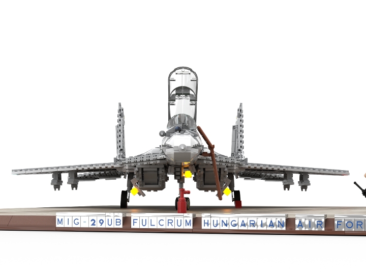 Mig-29 UB Hun from BrickLink Studio [BrickLink]