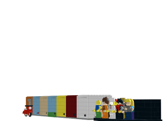 Roblox Noob from BrickLink Studio