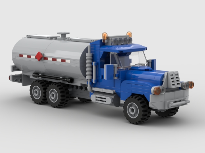 Fuel Truck from BrickLink Studio [BrickLink]