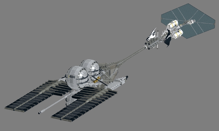 Interstellar Vehicle ISV Venture Star from BrickLink Studio [BrickLink]