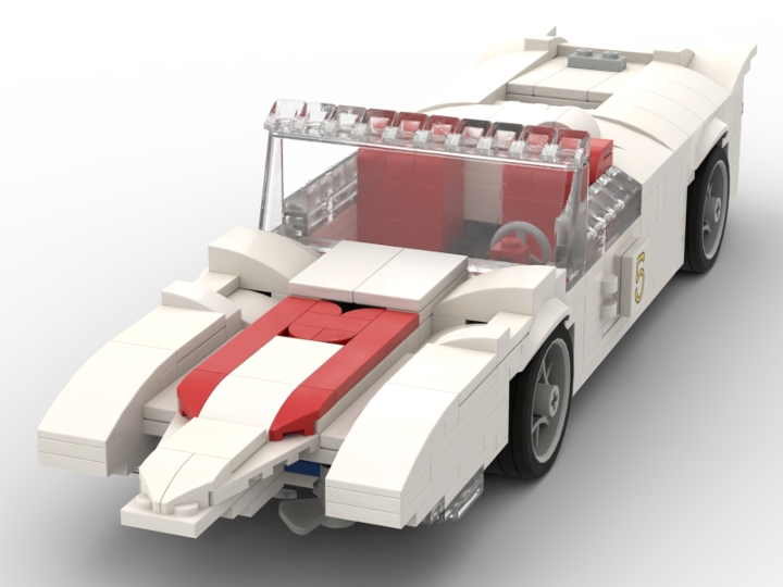 Speed Racer Mach 5 from BrickLink Studio BrickLink