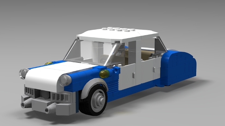 Classic Car (with render) from BrickLink Studio [BrickLink]