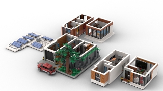 modern house 2021 from BrickLink Studio [BrickLink]