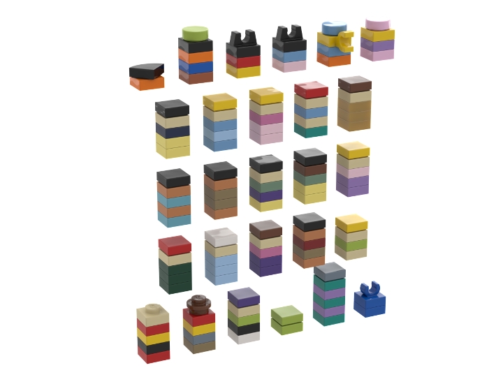 Disney Micro Brick Characters from BrickLink Studio [BrickLink]