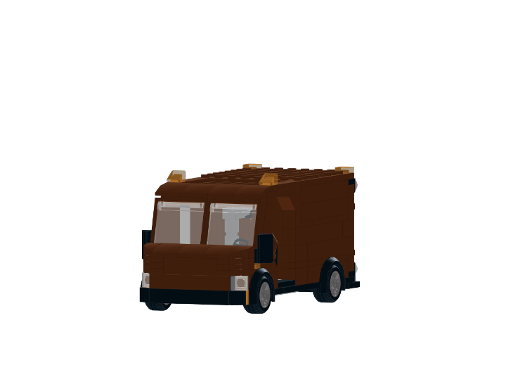 Lego ups outlet truck