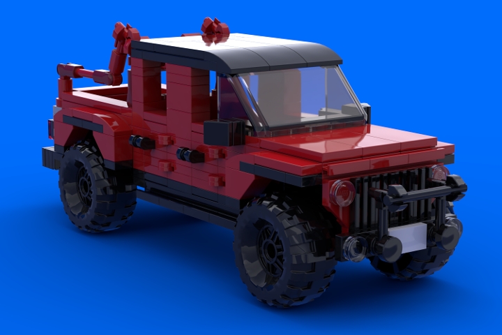 Jeep gladiator best sale lego set