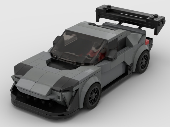 Race Car 10 from BrickLink Studio [BrickLink]