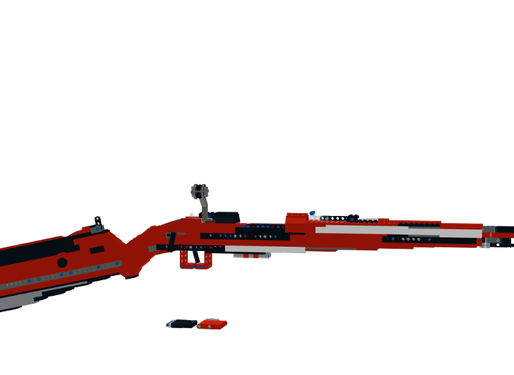 Kevin183 Working LEGO Kar98k from BrickLink Studio [BrickLink]