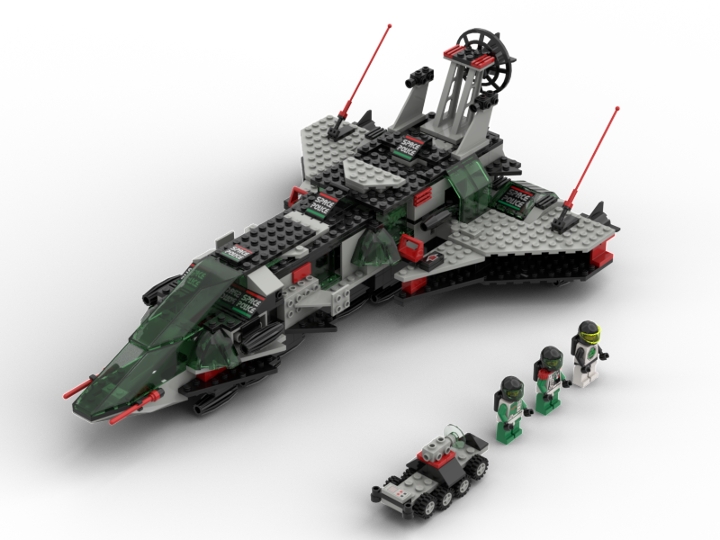 Space Police 6984 from BrickLink Studio [BrickLink]