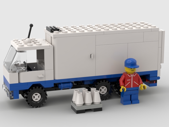 1581-2 Arla Delivery Truck BrickLink Studio