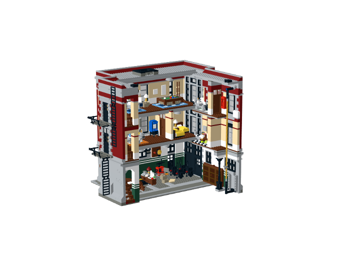 Ghostbusters Firehouse Headquarters 75827 from BrickLink