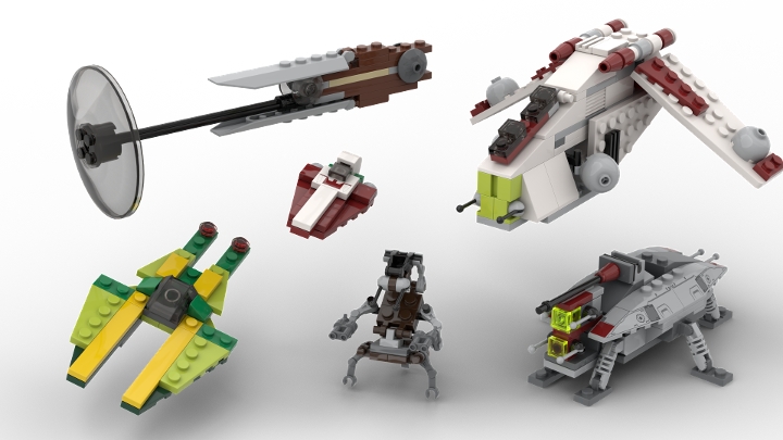 LEGO STAR WARS: The Complete Saga - Minikits part 2/6 from BrickLink