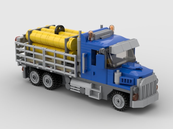 Heavy Cargo Flatbed from BrickLink Studio [BrickLink]