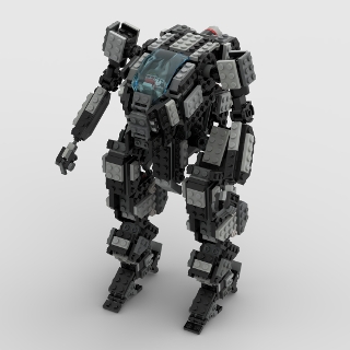 Mark 5 Mech from ,,Tower Defense Simulator'' from BrickLink Studio