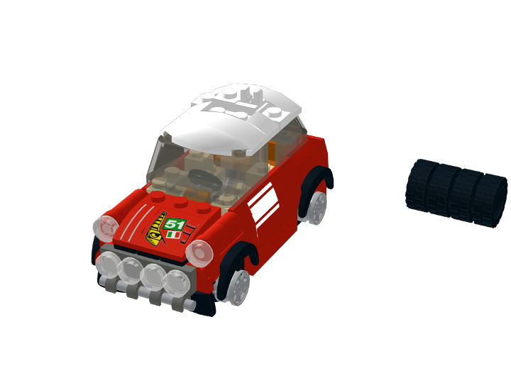 Lego mini best sale cooper bricklink