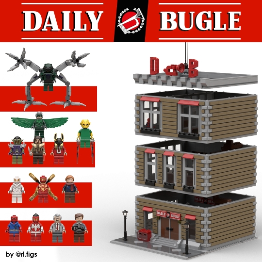 Lego daily sale bugle moc