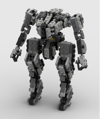 Mark 5 Mech from ,,Tower Defense Simulator'' from BrickLink Studio