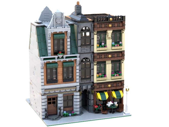 Cafe And House From Bricklink Studio [bricklink]