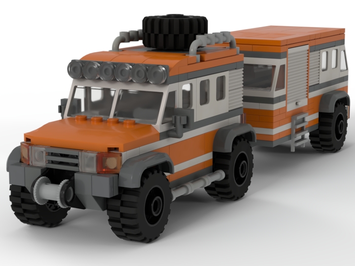 City Snow Rescue Scout from BrickLink Studio [BrickLink]