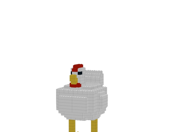 Chicken 2.0 from BrickLink Studio [BrickLink]