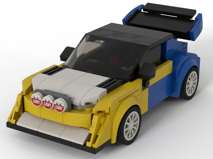 Rally Car 16 from BrickLink Studio [BrickLink]