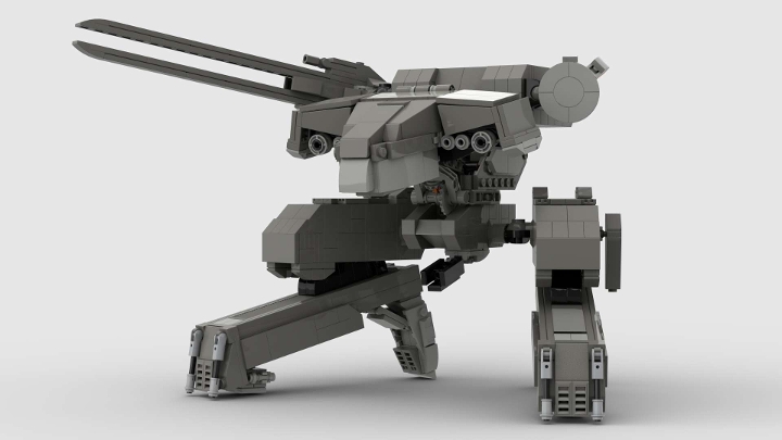 Metal gear REX from BrickLink Studio [BrickLink]