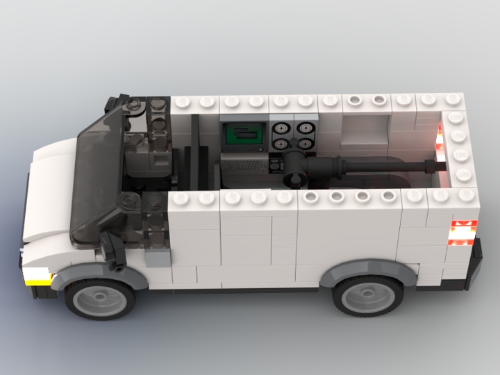 Lego discount white van