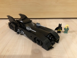 Batmobile 1989 with 2 figure cockpit and sliding roof V1.1 from