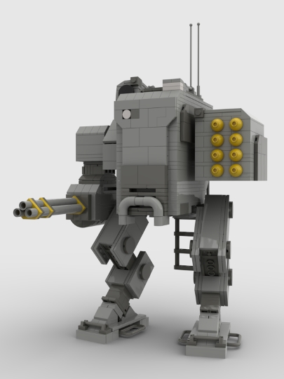 Helldivers EXO-44 from BrickLink Studio [BrickLink]