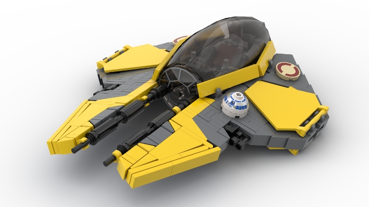 Лёгкий перехватчик Энакина (разные варианты крыльев) from BrickLink ...