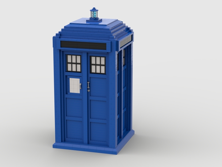 Tardis From Bbc Dr Who From Bricklink Studio Bricklink