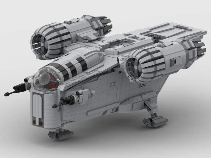 Bounty Hunter Transport Ship V7.2 from BrickLink Studio [BrickLink]