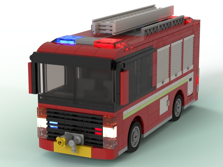 City Fire Truck from BrickLink Studio [BrickLink]