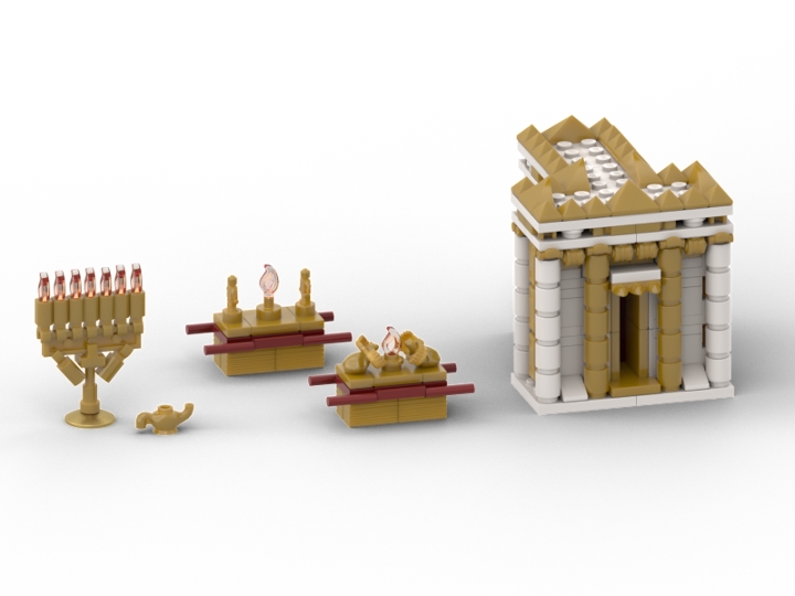 Herod's Temple v2 from BrickLink Studio [BrickLink]