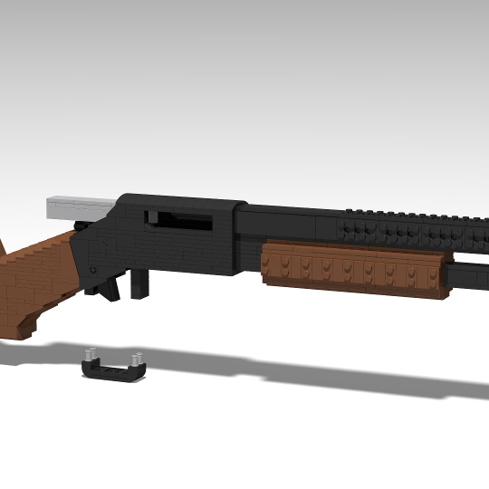 lego trench gun