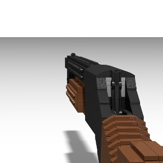 lego trench gun